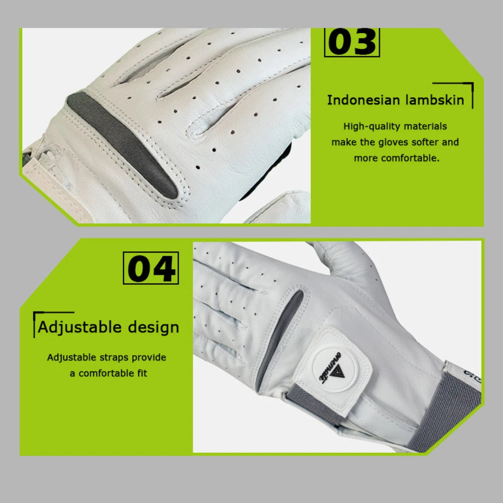 Swing Path Trainer Golf Glove — Lambskin